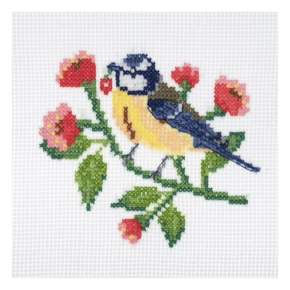 Kit point de croix - oiseau