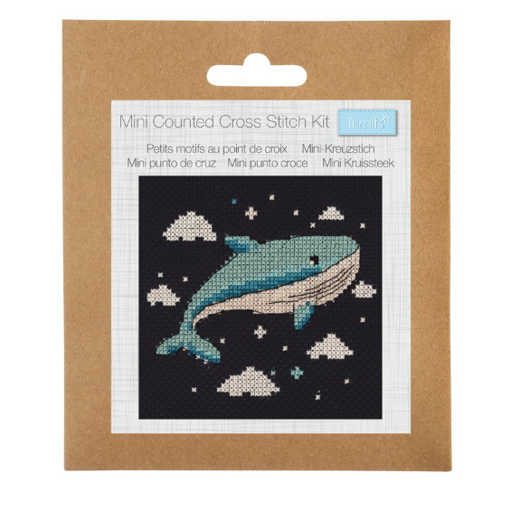 Kit point de croix - Baleine