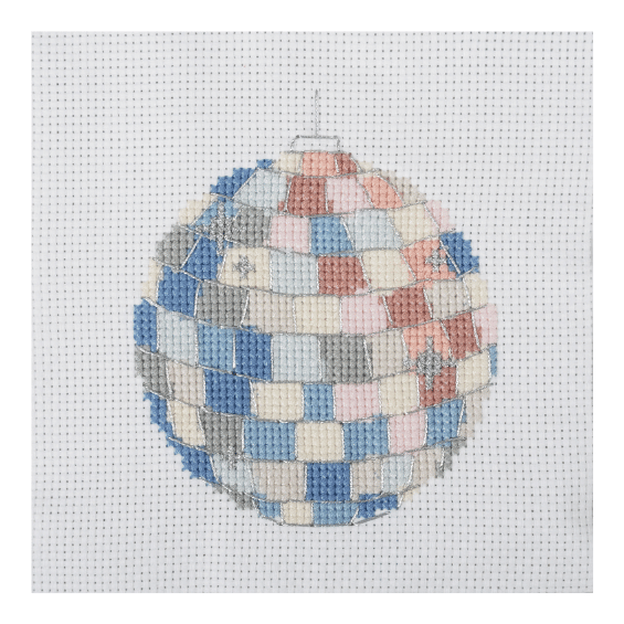 Kit point de croix - Boule à facettes