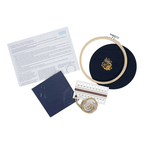 Kit broderie - lune perles