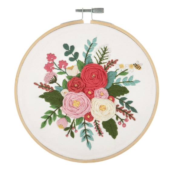 Kit broderie - Bouquet de roses