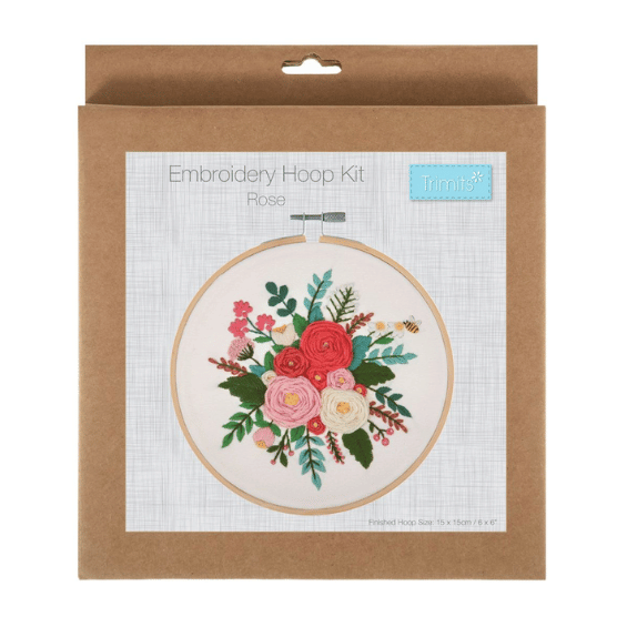 Kit broderie - Bouquet de roses