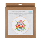 Kit broderie - scarabée fleuri