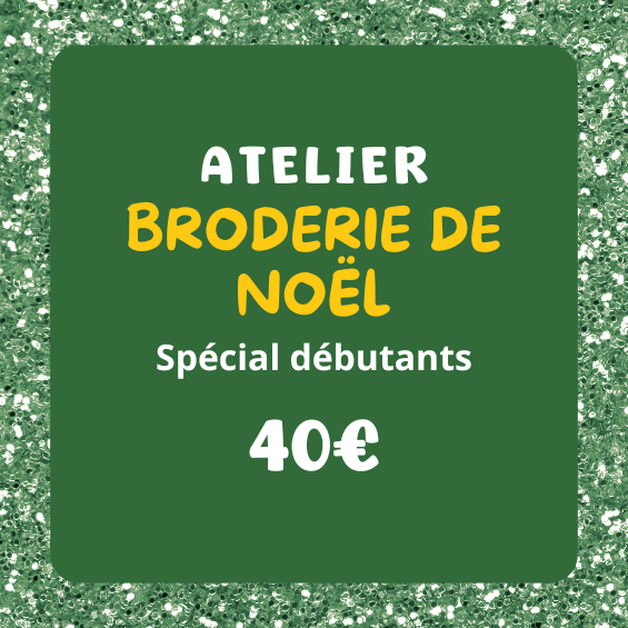 Atelier broderie débutants lyon