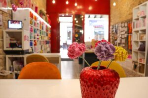 Espace ateliers mercerie Paillettes et Froufrous
